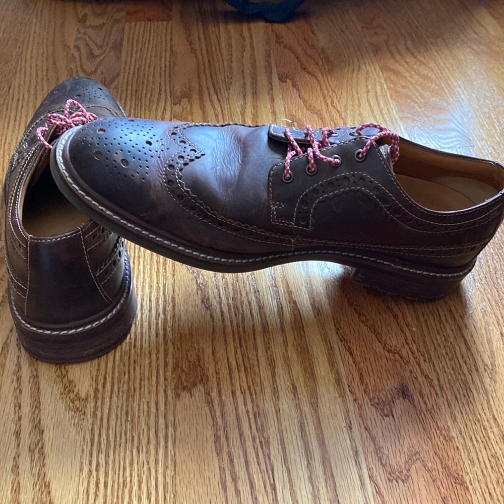 Sperry Gold Cup dress shoes.